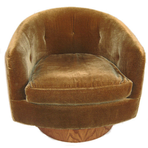 Milo baughman 2024 swivel chair