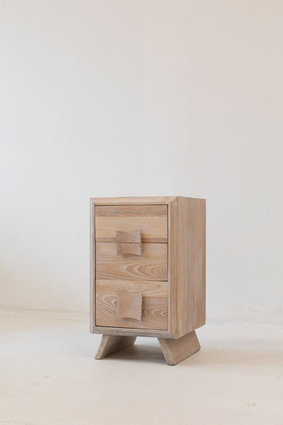 SOLD Pair of Paul Frankl Oak Nightstands